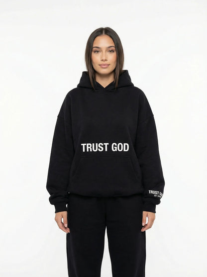 Trust God Hoodie (Black)