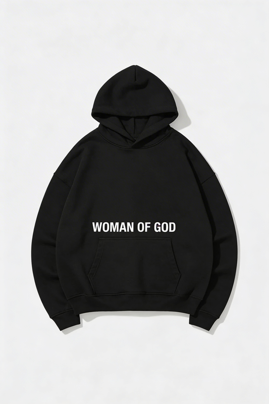 Woman of God Hoodie (Black)