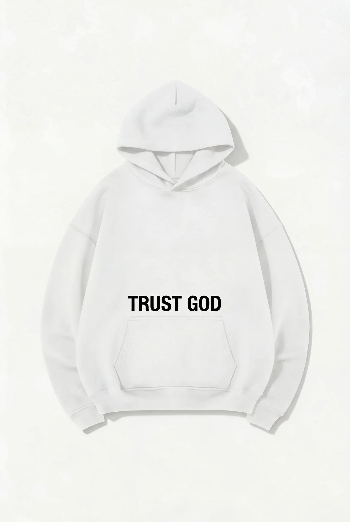 Trust God Hoodie (White)